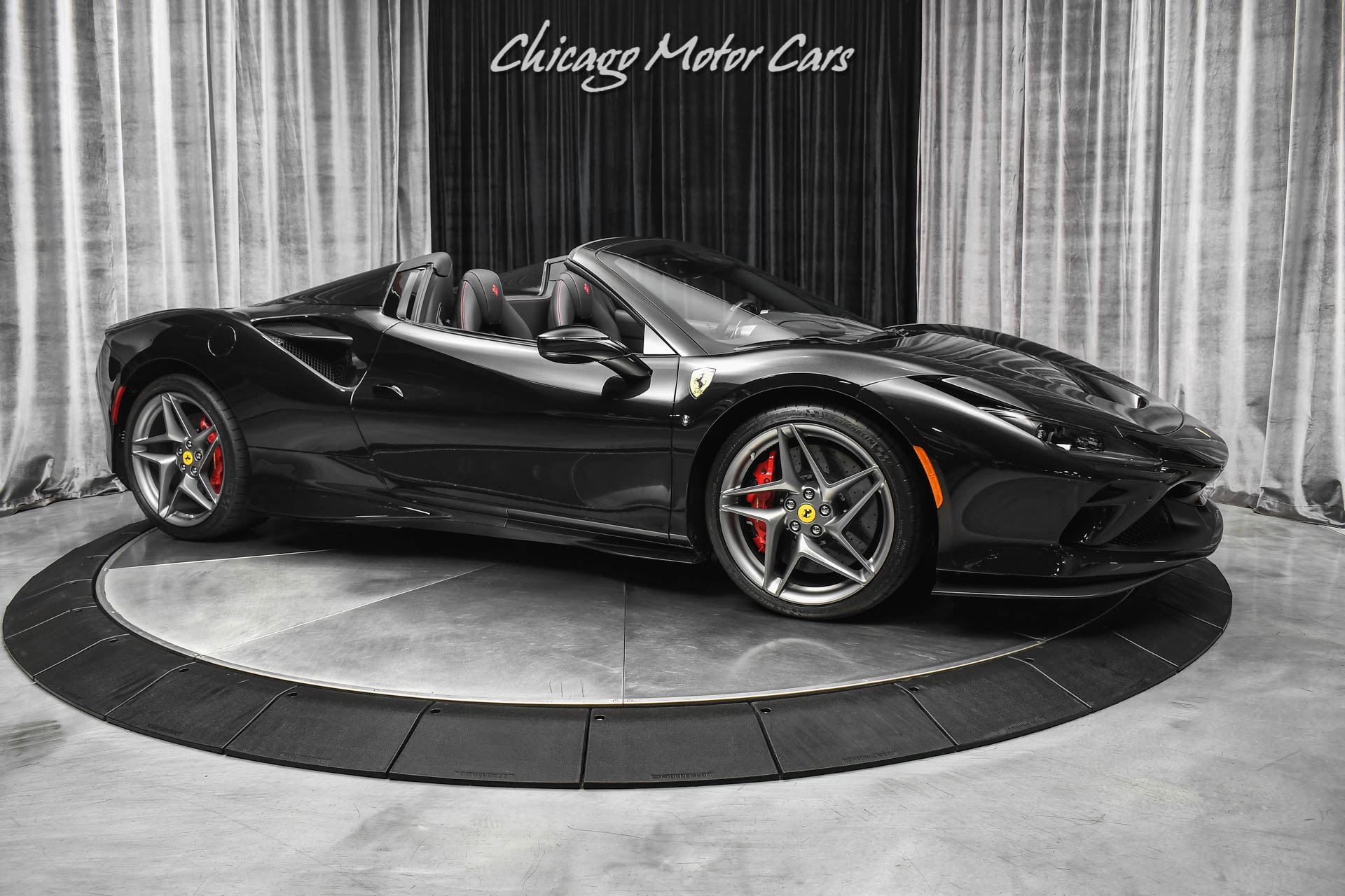 Used-2021-Ferrari-F8-Spider-Convertible-Only-2300-Miles-HOT-Spec-Carbon-Fiber-Front-Lift-Front-PPF