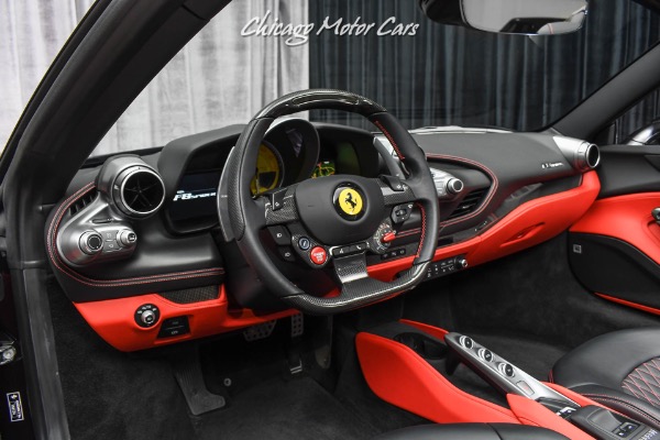 Used-2021-Ferrari-F8-Spider-Convertible-Only-2300-Miles-HOT-Spec-Carbon-Fiber-Front-Lift-Front-PPF