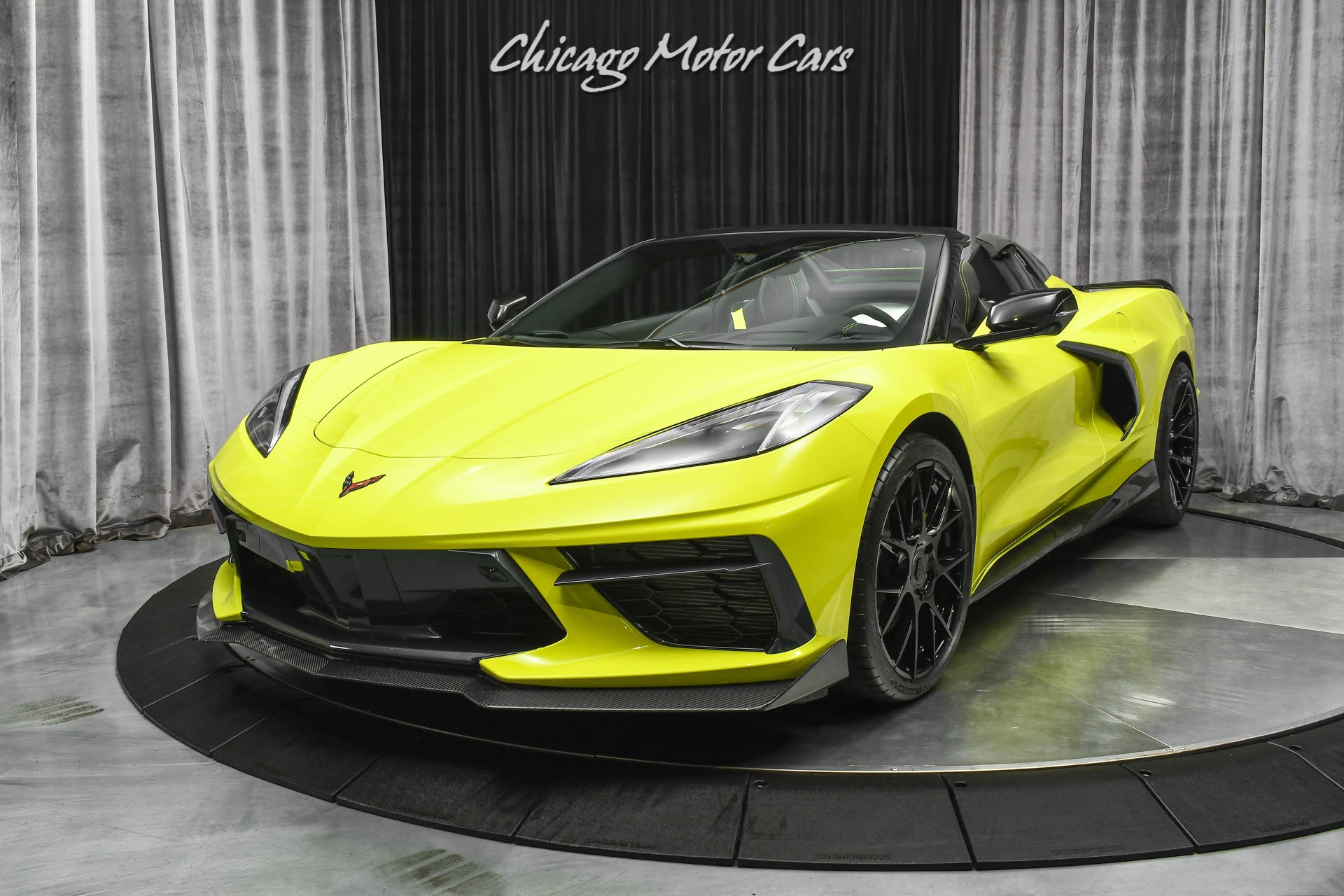 Used-2022-Chevrolet-Corvette-Stingray-3LT-Convertible-2-Sets-of-Wheels-HARD-LOADED-CarbonFiber-FrontLift