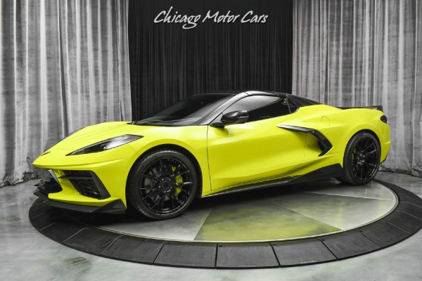 Used-2022-Chevrolet-Corvette-Stingray-3LT-Convertible-2-Sets-of-Wheels-HARD-LOADED-CarbonFiber-FrontLift