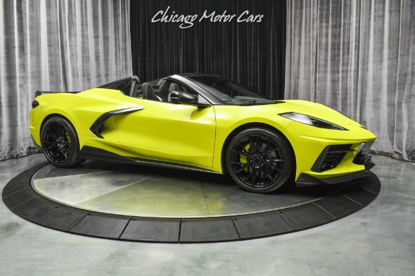 Used 2022 Chevrolet Corvette Stingray 3LT Convertible 2 Sets of Wheels HARD LOADED CarbonFiber FrontLift for sale Sold at Chicago Motor Cars in West Chicago IL 60185 6