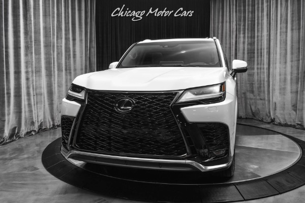 Used 2022 Lexus LX 600 F SPORT Handling! RARE! ONLY 139 MILES! Brand NEW Styling! LOADED for sale Sold at Chicago Motor Cars in West Chicago IL 60185 2