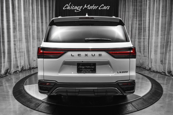 Used 2022 Lexus LX 600 F SPORT Handling! RARE! ONLY 139 MILES! Brand NEW Styling! LOADED for sale Sold at Chicago Motor Cars in West Chicago IL 60185 4