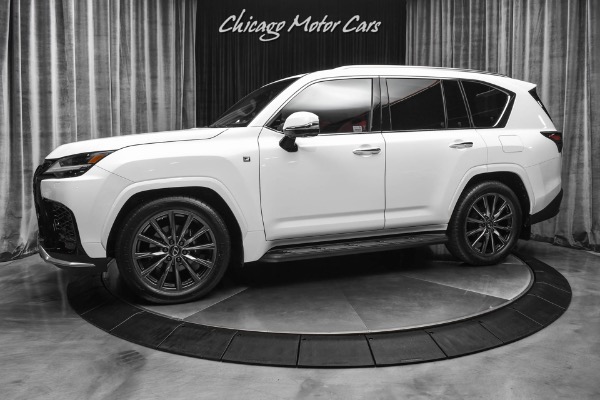 Used 2022 Lexus LX 600 F SPORT Handling! RARE! ONLY 139 MILES! Brand NEW Styling! LOADED for sale Sold at Chicago Motor Cars in West Chicago IL 60185 1