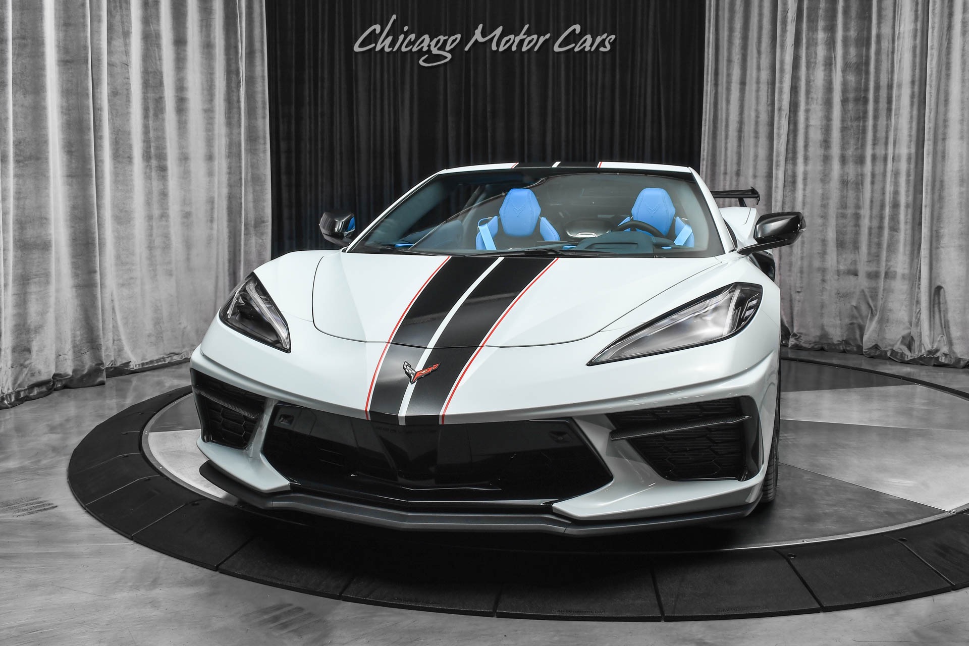 Used-2020-Chevrolet-Corvette-Stingray-3LT-Z51-Coupe-ONLY-3K-Miles-Best-Color-Combo-Vossen-Wheels-LOADED