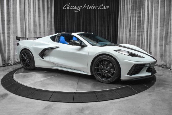 Used 2020 Chevrolet Corvette Stingray 3LT Z51 Coupe ONLY 3K Miles Best Color Combo! Vossen Wheels LOADED for sale Sold at Chicago Motor Cars in West Chicago IL 60185 6