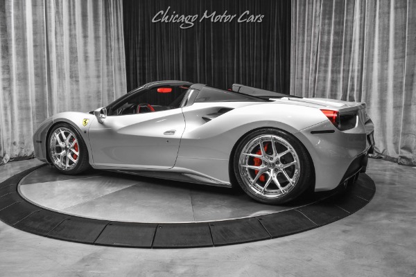 Used 2017 Ferrari 488 Spider $400K+ MSRP Carbon Fiber Everything $40k+ in Upgrades Loaded for sale Sold at Chicago Motor Cars in West Chicago IL 60185 3