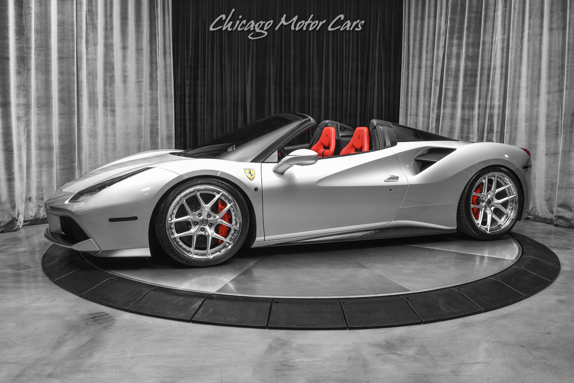 Used 2017 Ferrari 488 Spider $400K+ MSRP Carbon Fiber Everything $40k+ in Upgrades Loaded for sale Sold at Chicago Motor Cars in West Chicago IL 60185 1