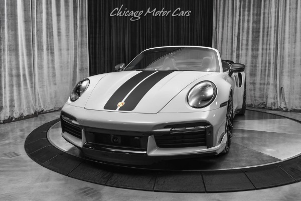 Used 2021 Porsche 911 Turbo S Convertible Sport Design! Axle Lift! Burmester! Front PPF! LOADED! for sale Sold at Chicago Motor Cars in West Chicago IL 60185 2