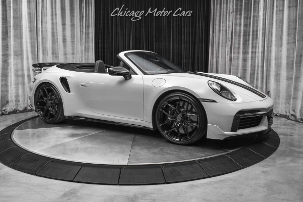 Used-2021-Porsche-911-Turbo-S-Convertible-Sport-Design-Axle-Lift-Burmester-Front-PPF-LOADED