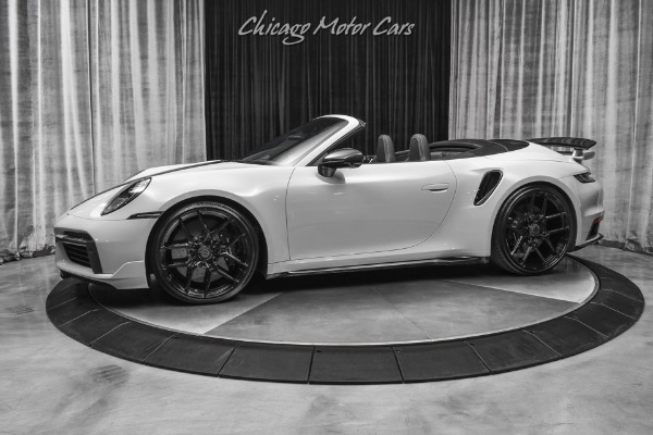 Used 2021 Porsche 911 Turbo S Convertible Sport Design! Axle Lift! Burmester! Front PPF! LOADED! for sale Sold at Chicago Motor Cars in West Chicago IL 60185 1