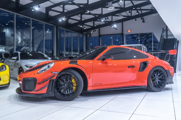 Used 2018 Porsche 911 GT2 RS Weissach Pkg! ONLY 4K Miles! Front Lift! Carbon! HOT Spec! LOADED for sale Sold at Chicago Motor Cars in West Chicago IL 60185 2
