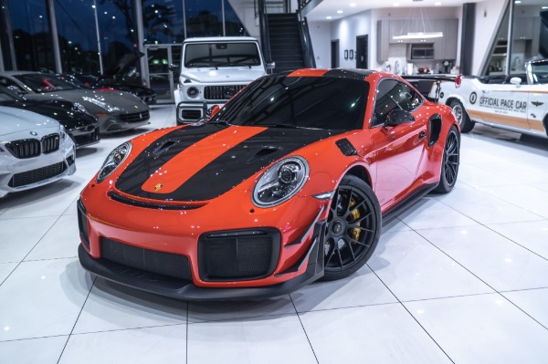 Used 2018 Porsche 911 GT2 RS Weissach Pkg! ONLY 4K Miles! Front Lift! Carbon! HOT Spec! LOADED for sale Sold at Chicago Motor Cars in West Chicago IL 60185 4