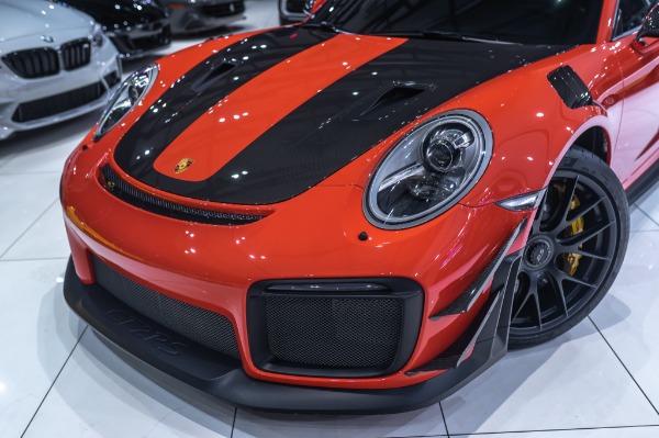 Used 2018 Porsche 911 GT2 RS Weissach Pkg! ONLY 4K Miles! Front Lift! Carbon! HOT Spec! LOADED for sale Sold at Chicago Motor Cars in West Chicago IL 60185 5