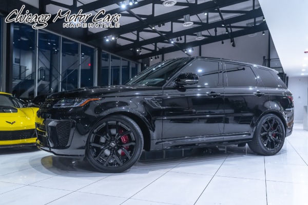 Used 2020 Land Rover Range Rover Sport SVR SUV Gorgeous Spec! Supercharged V8! New Michelin Tires! for sale Sold at Chicago Motor Cars in West Chicago IL 60185 1