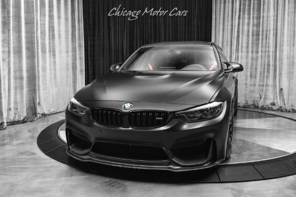 Used 2018 BMW M3 Sedan M Competition Pkg! 6-Speed Manual! FULL PPF! Carbon Fiber! LOADED for sale Sold at Chicago Motor Cars in West Chicago IL 60185 2