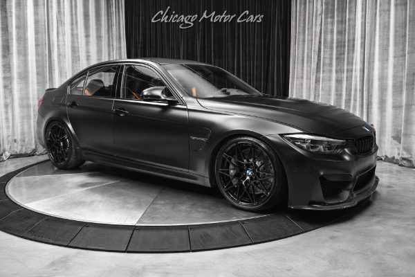Used 2018 BMW M3 Sedan M Competition Pkg! 6-Speed Manual! FULL PPF! Carbon Fiber! LOADED for sale Sold at Chicago Motor Cars in West Chicago IL 60185 6