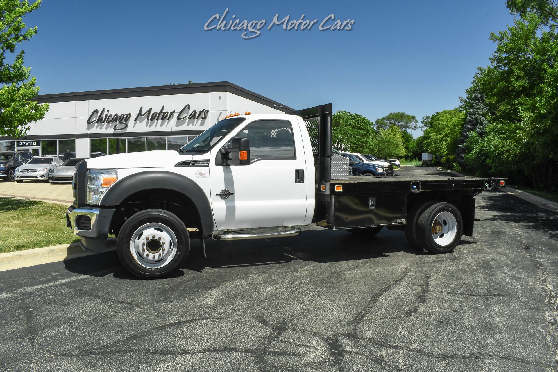 Used 16 Ford F550 Super Duty Work Truck Great Service History Low Miles For Sale 55 800 Chicago Motor Cars Stock Gea