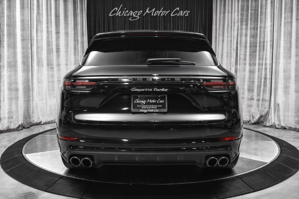 Used 2019 Porsche Cayenne Turbo SUV Premium Pkg Plus! Carbon Pkg! Sport Exhaust! LOADED for sale Sold at Chicago Motor Cars in West Chicago IL 60185 4