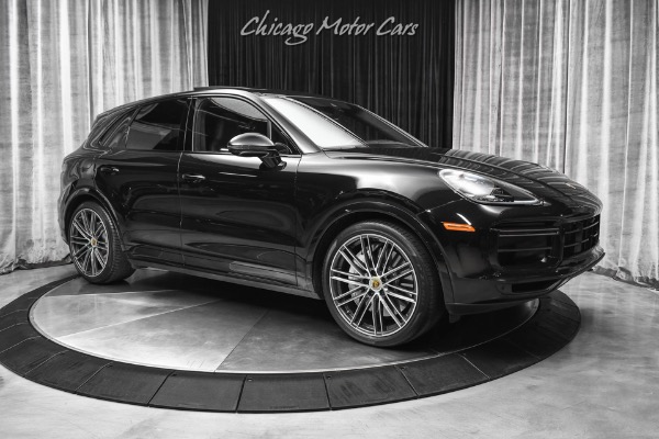 Used 2019 Porsche Cayenne Turbo SUV Premium Pkg Plus! Carbon Pkg! Sport Exhaust! LOADED for sale Sold at Chicago Motor Cars in West Chicago IL 60185 6