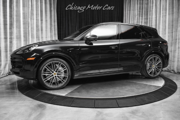 Used 2019 Porsche Cayenne Turbo SUV Premium Pkg Plus! Carbon Pkg! Sport Exhaust! LOADED for sale Sold at Chicago Motor Cars in West Chicago IL 60185 1