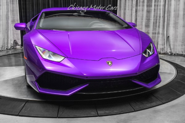 Used-2017-Lamborghini-Huracan-LP610-4-Coupe-LOW-Miles-RARE-Viola-Parsifae-HOT-Spec-FULL-PPF