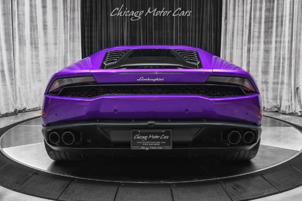 Used 2017 Lamborghini Huracan LP610-4 Coupe LOW Miles! RARE Viola Parsifae! HOT Spec! FULL PPF! for sale Sold at Chicago Motor Cars in West Chicago IL 60185 4