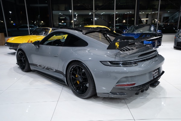 Used 2022 Porsche 911 GT3 Coupe 6 Speed ONLY 5k Miles PTS Nardo Grey PCCB 101k In Upgrades for sale Sold at Chicago Motor Cars in West Chicago IL 60185 2
