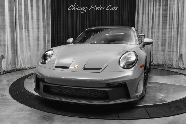 Used-2022-Porsche-911-GT3-Coupe-ONLY-909-Miles-RARE-PTS-Nardo-Grey-Manual-PCCB-LOADED