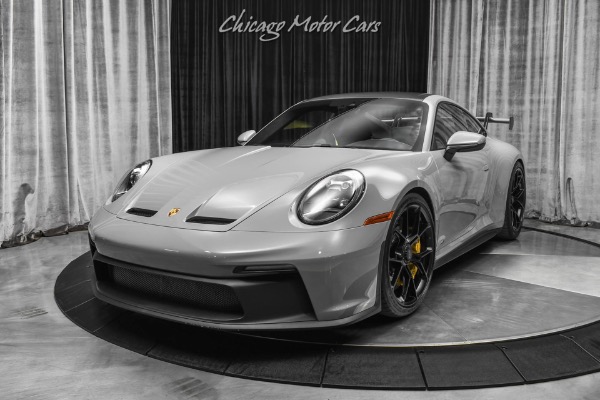 Used-2022-Porsche-911-GT3-Coupe-ONLY-909-Miles-RARE-PTS-Nardo-Grey-Manual-PCCB-LOADED