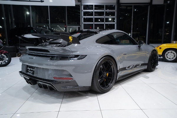 Used 2022 Porsche 911 GT3 Coupe 6 Speed ONLY 5k Miles PTS Nardo Grey PCCB 101k In Upgrades for sale Sold at Chicago Motor Cars in West Chicago IL 60185 4