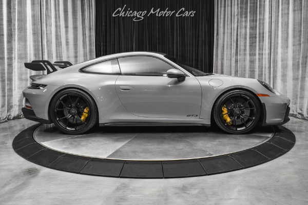 Used-2022-Porsche-911-GT3-Coupe-ONLY-909-Miles-RARE-PTS-Nardo-Grey-Manual-PCCB-LOADED