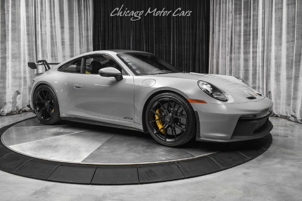 Used-2022-Porsche-911-GT3-Coupe-ONLY-909-Miles-RARE-PTS-Nardo-Grey-Manual-PCCB-LOADED