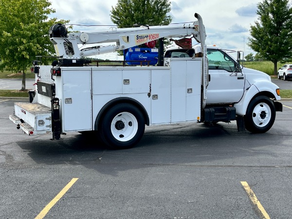 Used 2003 Ford F650 SERVICE TRUCK - CUMMINS DIESEL - STELLAR 10K CRANE for sale Sold at Chicago Motor Cars in West Chicago IL 60185 5