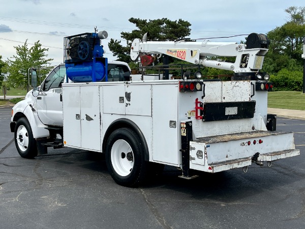 Used-2003-Ford-F650-SERVICE-TRUCK---CUMMINS-DIESEL---STELLAR-10K-CRANE