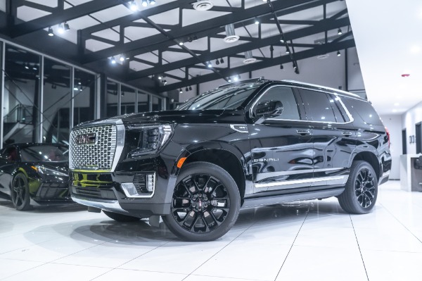 Used 2022 GMC Yukon Denali SUV 4WD! Ultimate Pkg! 22 Inch Gloss Black Wheels! Max Trailer Pkg! for sale Sold at Chicago Motor Cars in West Chicago IL 60185 2