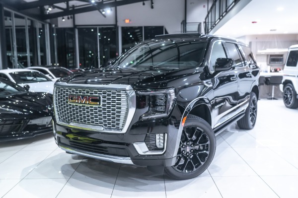 Used 2022 GMC Yukon Denali SUV 4WD! Ultimate Pkg! 22 Inch Gloss Black Wheels! Max Trailer Pkg! for sale Sold at Chicago Motor Cars in West Chicago IL 60185 4