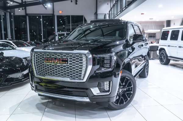 Used 2022 GMC Yukon Denali SUV 4WD! Ultimate Pkg! 22 Inch Gloss Black Wheels! Max Trailer Pkg! for sale Sold at Chicago Motor Cars in West Chicago IL 60185 6