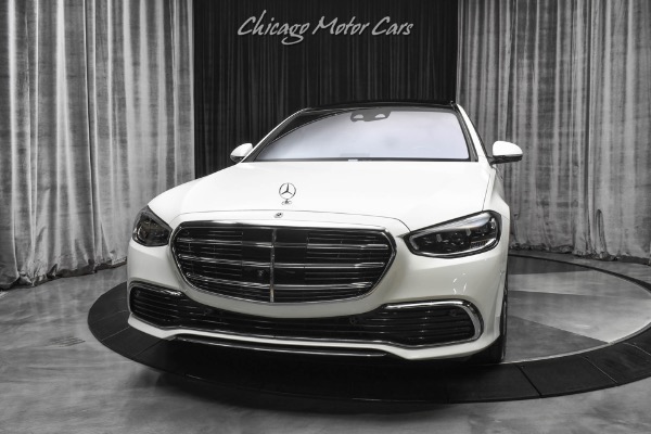 Used 2021 Mercedes-Benz S580 4Matic Sedan ONLY 1K Miles! Burmester 4D! Warmth & Comfort Pkg! LOADED for sale Sold at Chicago Motor Cars in West Chicago IL 60185 2