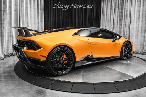 Used 2018 Lamborghini Huracan LP640-4 Performante Coupe LOW Miles! VF Supercharged! 1016 Carbon! LOADED for sale Sold at Chicago Motor Cars in West Chicago IL 60185 5