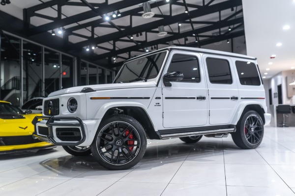 Used 2021 Mercedes-Benz G63 AMG G Manufaktur Exclusive Edition! 1 of 100 Matte Moonlight White Magno! for sale Sold at Chicago Motor Cars in West Chicago IL 60185 2