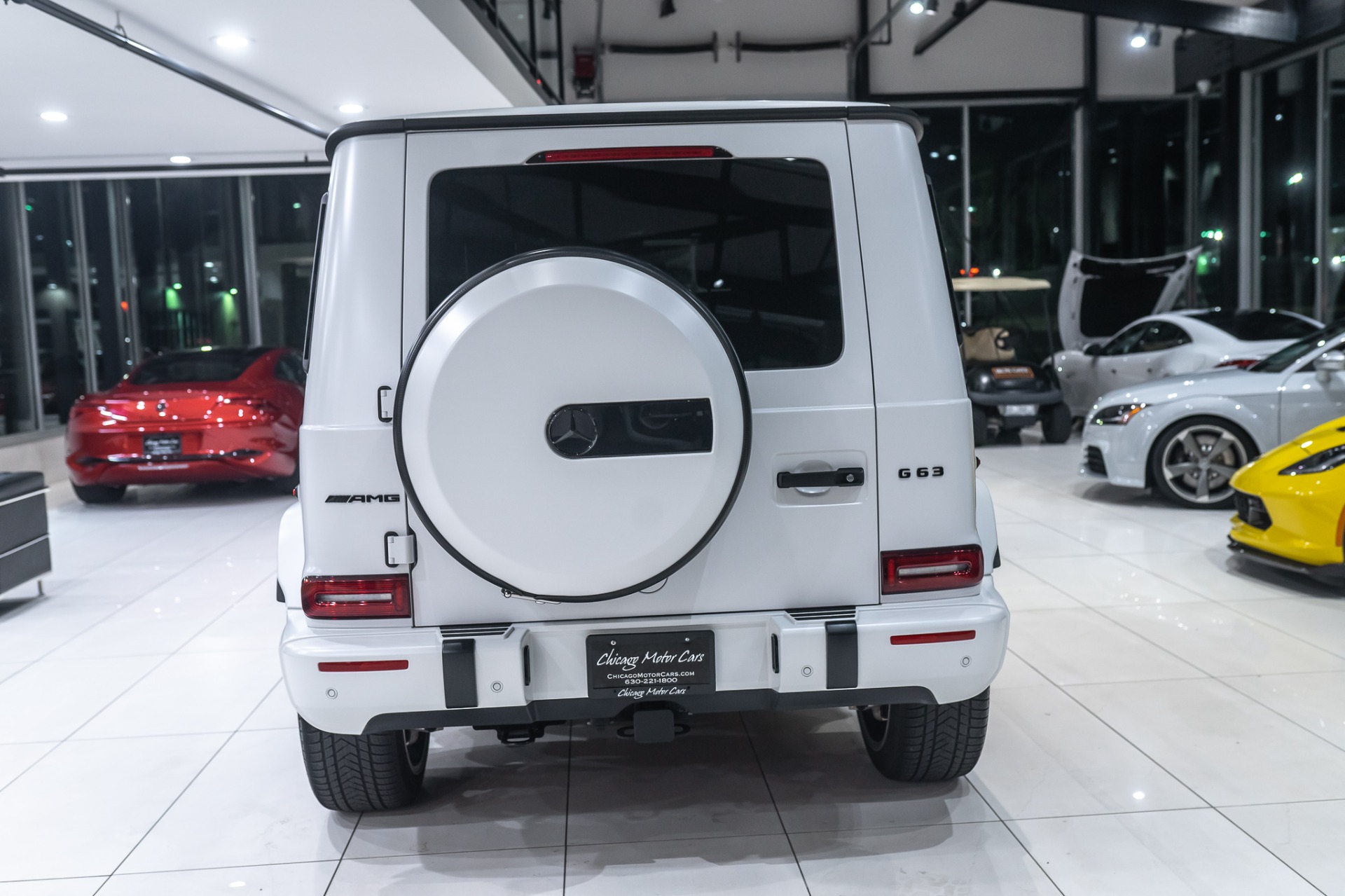 Used-2021-Mercedes-Benz-G63-AMG-G-Manufaktur-Exclusive-Edition-1-of-100-Matte-Moonlight-White-Magno