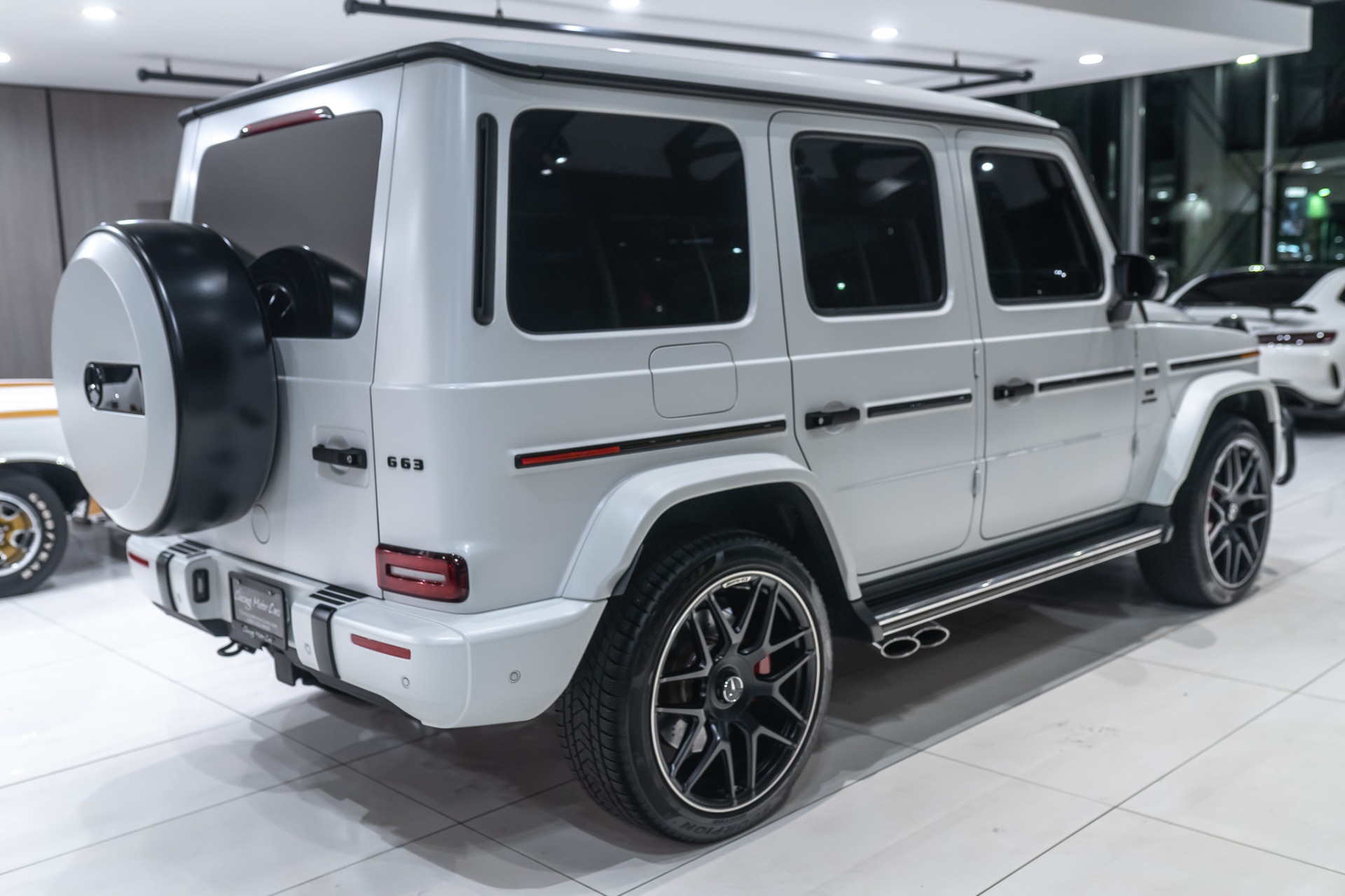 Used-2021-Mercedes-Benz-G63-AMG-G-Manufaktur-Exclusive-Edition-1-of-100-Matte-Moonlight-White-Magno