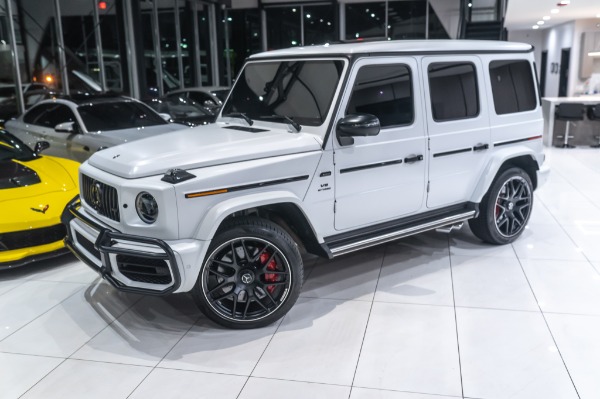 Used 2021 Mercedes-Benz G63 AMG G Manufaktur Exclusive Edition! 1 of 100 Matte Moonlight White Magno! for sale Sold at Chicago Motor Cars in West Chicago IL 60185 3