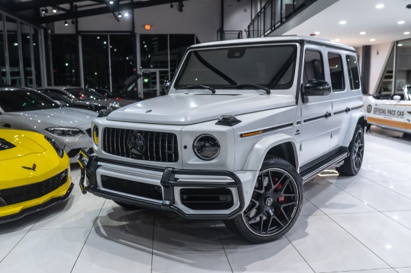 Used-2021-Mercedes-Benz-G63-AMG-G-Manufaktur-Exclusive-Edition-1-of-100-Matte-Moonlight-White-Magno