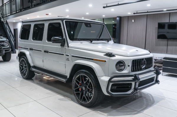 Used 2021 Mercedes-Benz G63 AMG G Manufaktur Exclusive Edition! 1 of 100 Matte Moonlight White Magno! for sale Sold at Chicago Motor Cars in West Chicago IL 60185 5