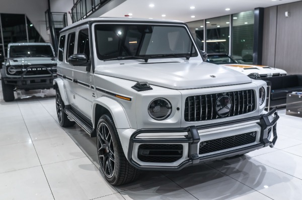 Used 2021 Mercedes-Benz G63 AMG G Manufaktur Exclusive Edition! 1 of 100 Matte Moonlight White Magno! for sale Sold at Chicago Motor Cars in West Chicago IL 60185 6