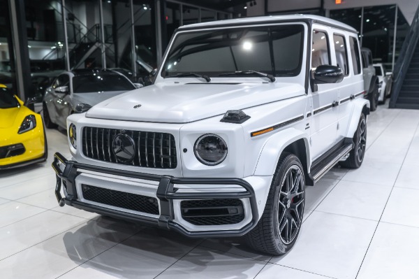 Used-2021-Mercedes-Benz-G63-AMG-G-Manufaktur-Exclusive-Edition-1-of-100-Matte-Moonlight-White-Magno