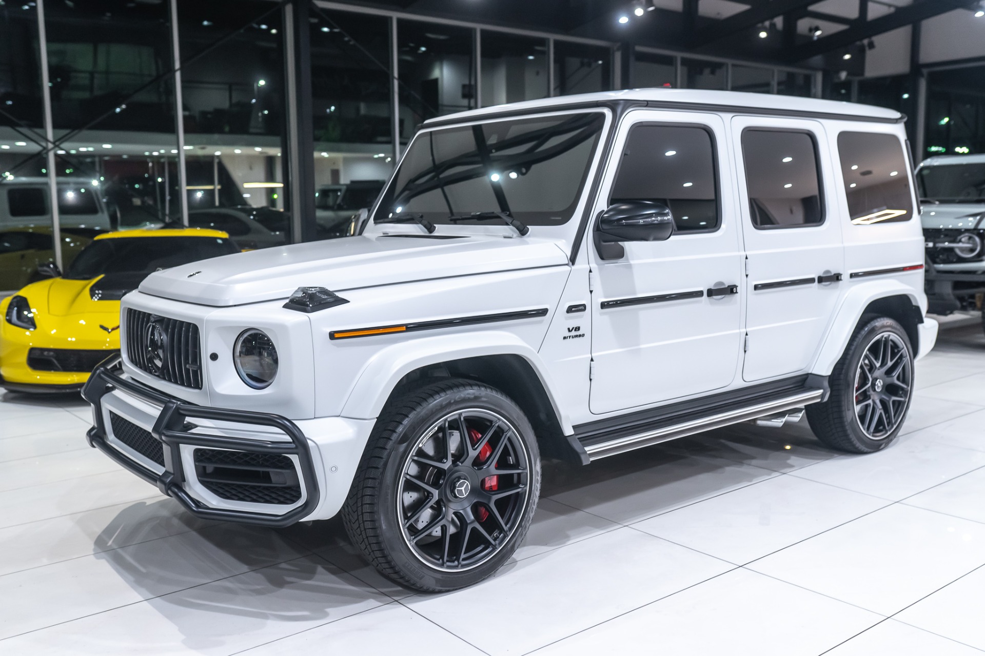 Used-2021-Mercedes-Benz-G63-AMG-G-Manufaktur-Exclusive-Edition-1-of-100-Matte-Moonlight-White-Magno