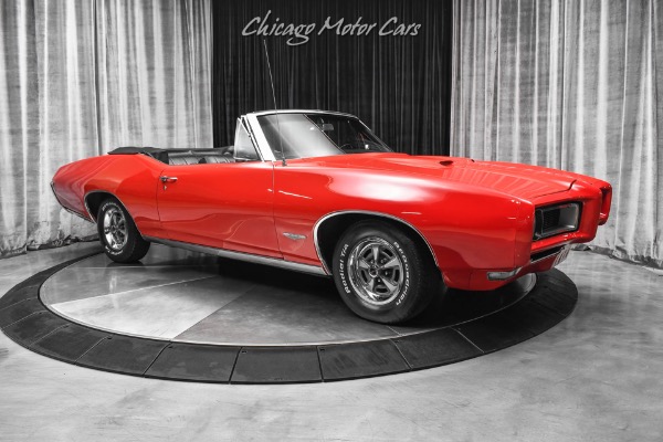 Used 1968 Pontiac GTO Convertible! FUN CRUISER! ONLY 24K Miles! for sale Sold at Chicago Motor Cars in West Chicago IL 60185 6